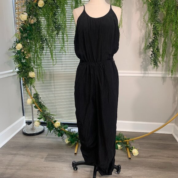 n:PHILANTHROPY | Lennox Jumpsuit in Black - Picture 1 of 8